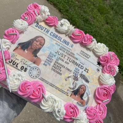Custom Sheet Cake