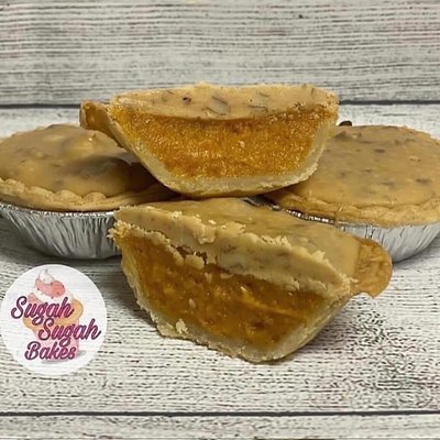 Mini Praline Sweet Potato Pies