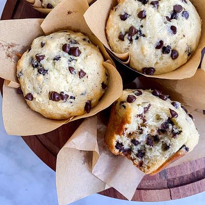Chocolate Chip Muffins 4 pack 