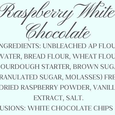 Raspberry White Chocolate