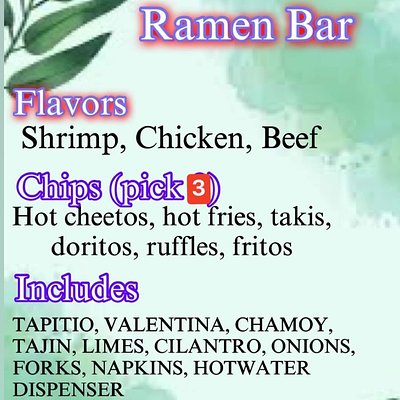 Maruchan Bar