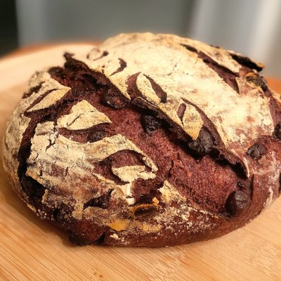 Dark Chocolate Orange Sourdough
