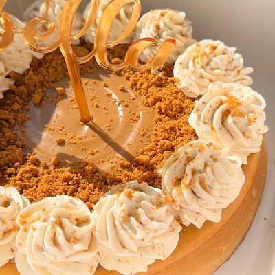 Biscoff Cookie Butter Cheesecake