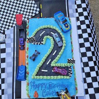 1/2 Sheet Cake 