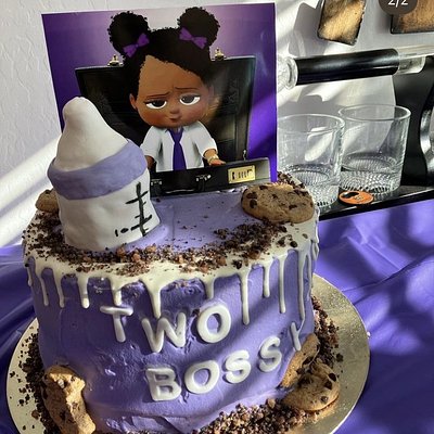 Boss Baby “2 Bossy” Cake 