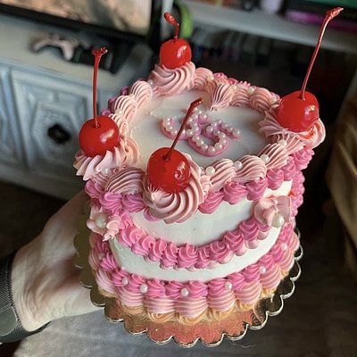 Mini Heart Bento Cake