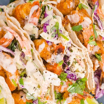 Shrimp Tacos (3)