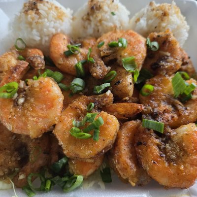 Garlic Shrimp Plate