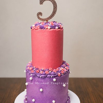 Petite Two-Tier Celebration Cake