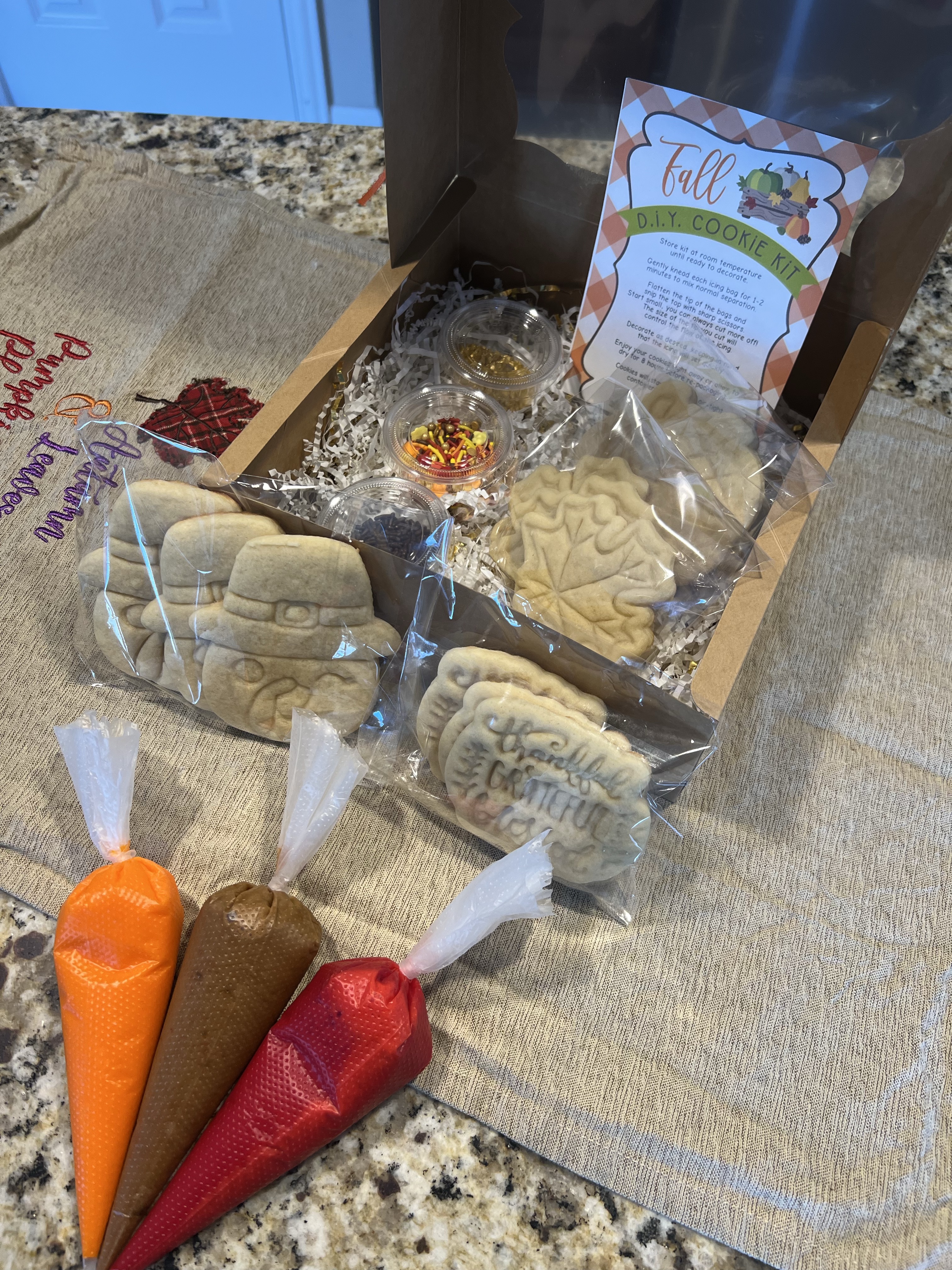 Holiday cookie Kits