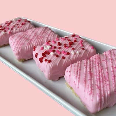 Custom Chocolate Dipped Rice Krispie Treats (per dozen) 