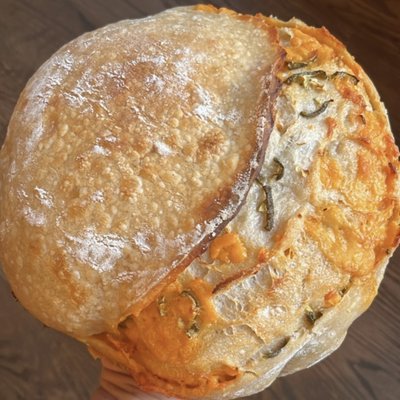 Jalapeño Cheddar Sourdough