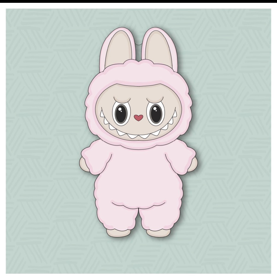 Labubu Blind Box Sugar Cookie