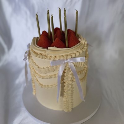 Vintage 6 Inch 3 Layer Cake 