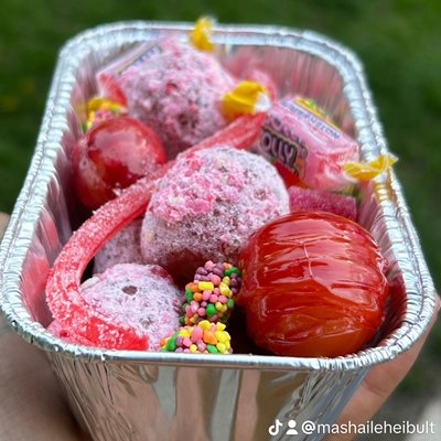 Small Candied Grapes 