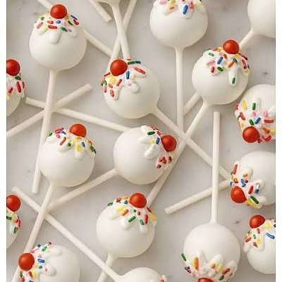 Hot Fudge Sundae Cake Pops (6)