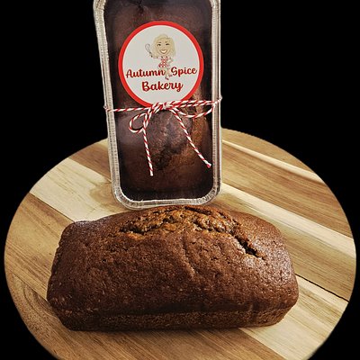 Organic Pumpkin Bread Large Loaf