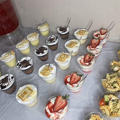 Small Cake/ Pudding Cups