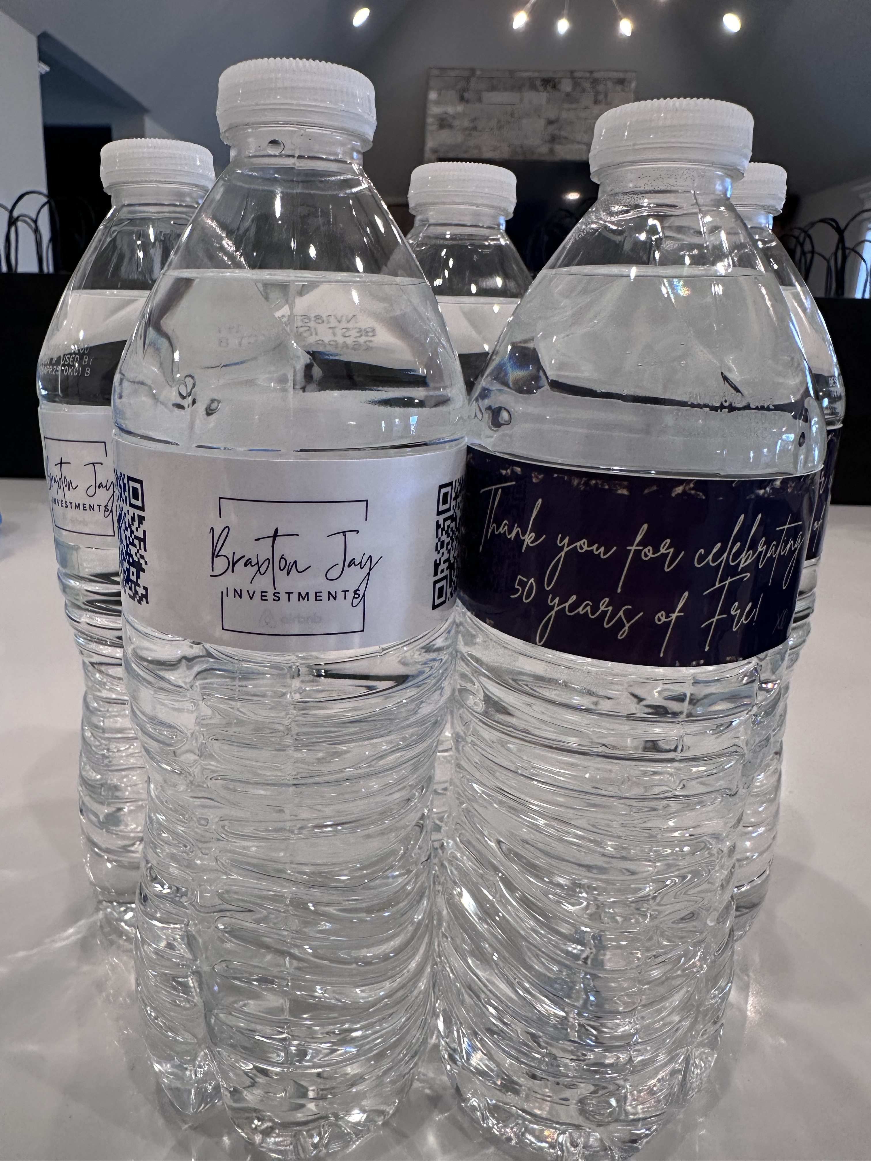 Customized 16.9oz Water Bottles
