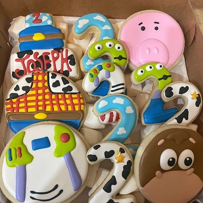 Toy Story Cookies 1.5 Dozen Minimum 