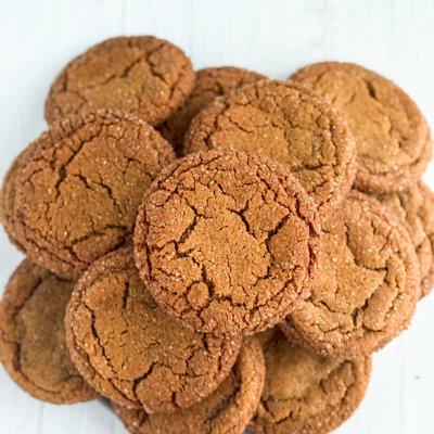 Ginger Molasses Cookies