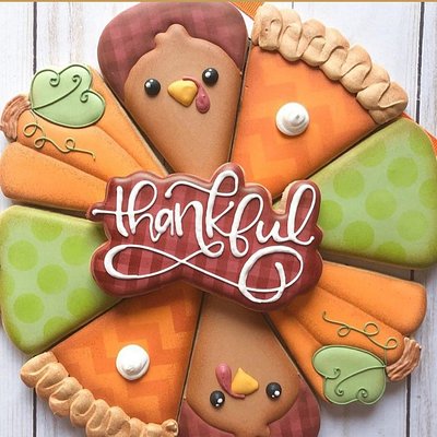 Thanksgiving Cookie Platter