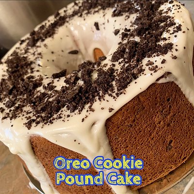 Oreo Cookie Pound Cake