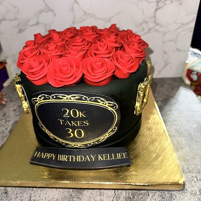 Forever Flower Box Cake