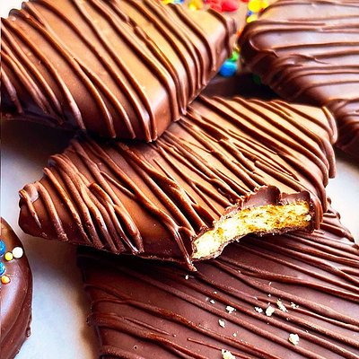 3 Chocolate Covered Graham Crackers