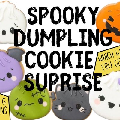 Spooky Dumpling Suprise Cookie 