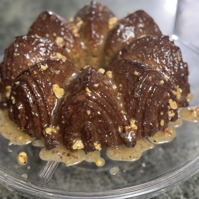 Banana Bundt Cake With Brown Butter Glaze