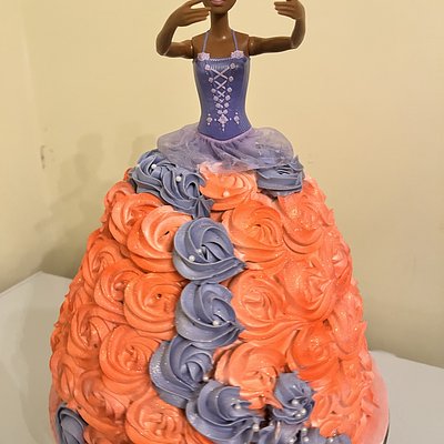 Barbie Themed Cake