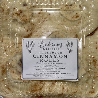 Sourdough Cinnamon Rolls 