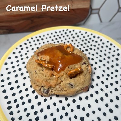 Caramel pretzel