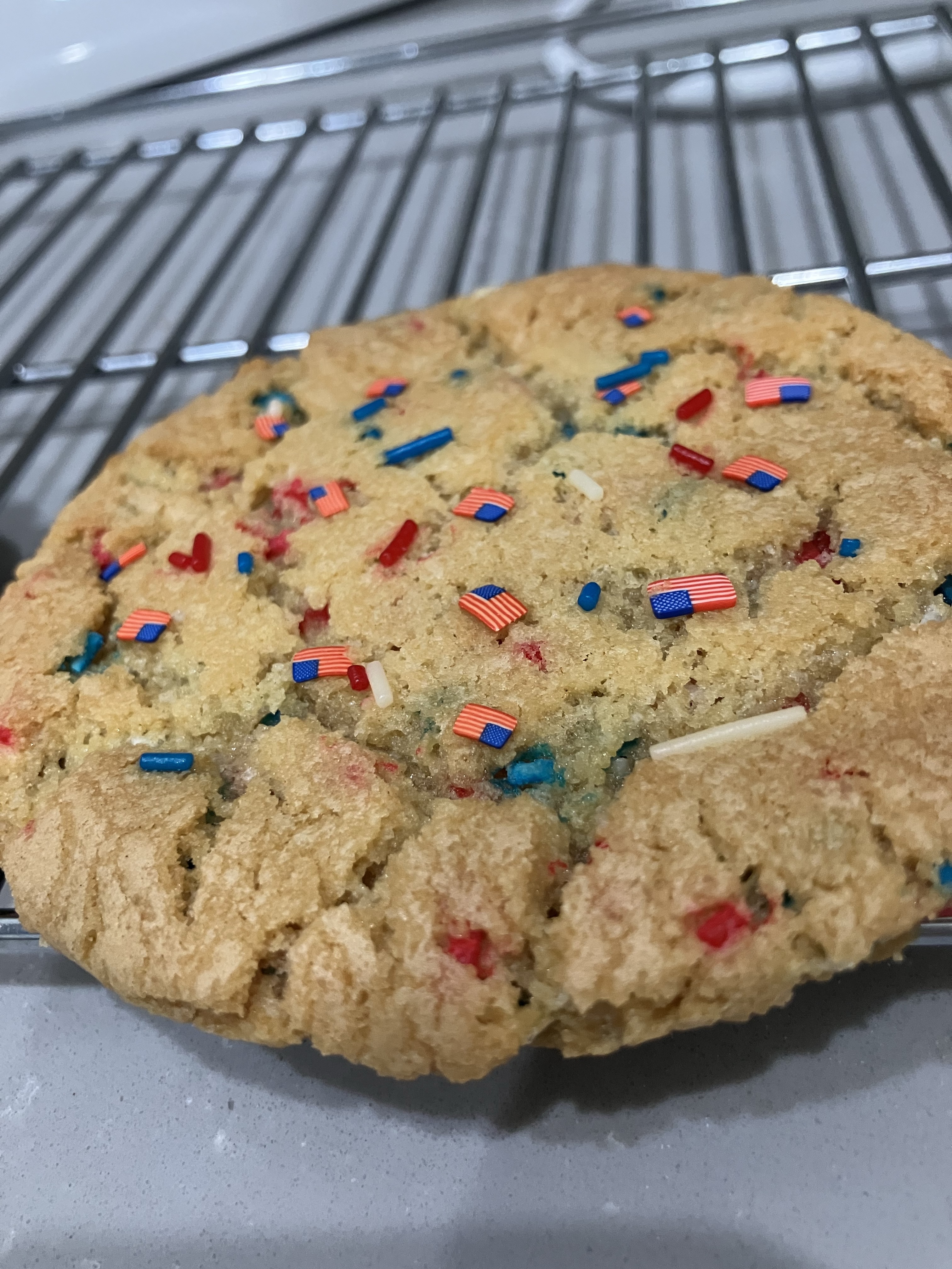 Individual Fourth Of July Themed Cookies