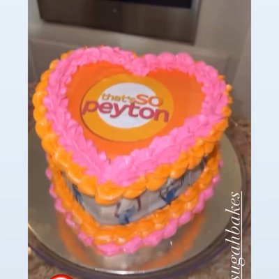 8 Inch Heart Shaped Cake