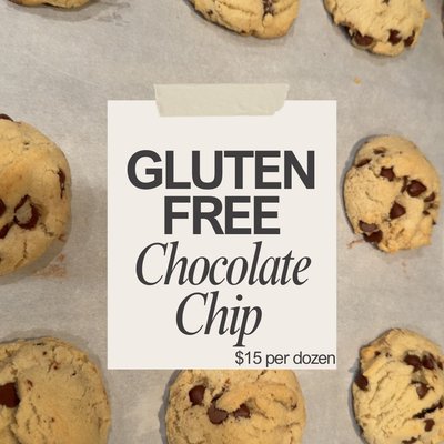 Gluten Free Chocolate Chip Cookies