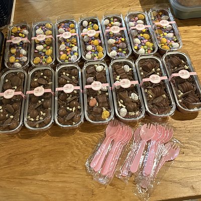 Loaded Brownie Mini Loafs