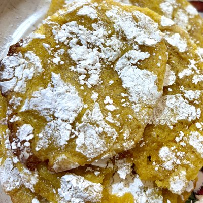 Sourdough Crinkle Cookies