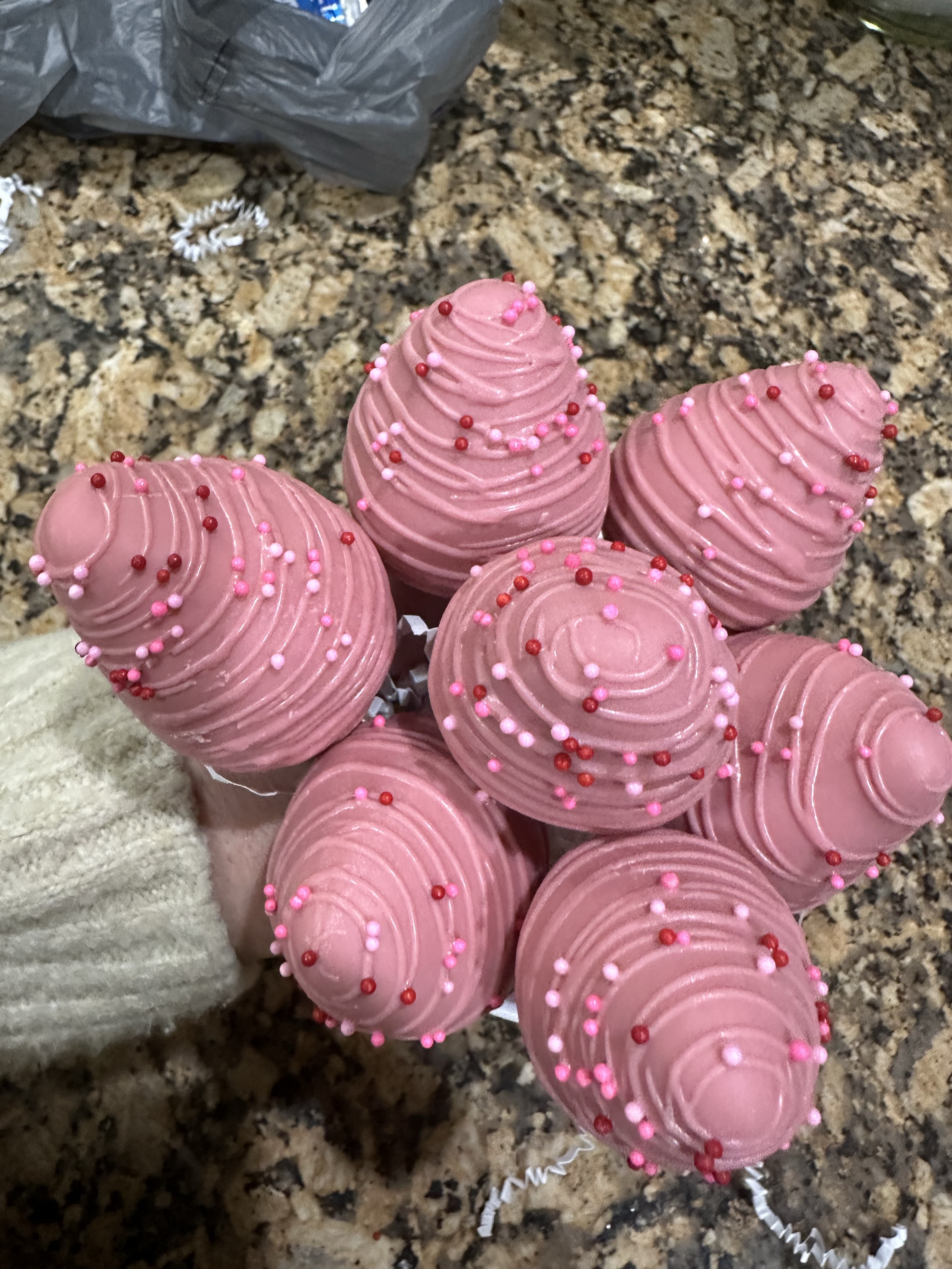 Small (7) Strawberry Bouquet