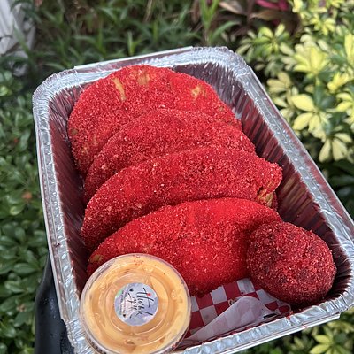 Hot Cheeto Oxtail Empanadas 🐂🥟