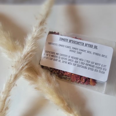 Tomato Bruschetta Bread Oil