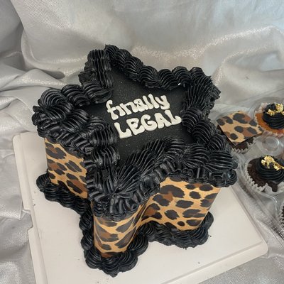 Star Shaped Cake