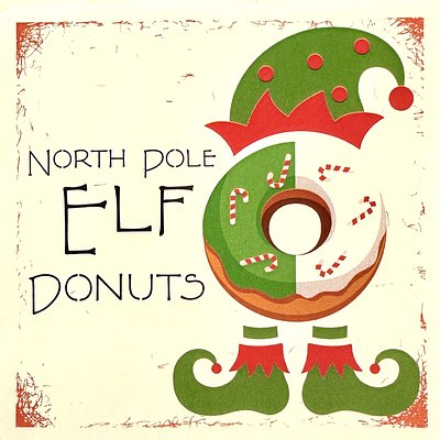 Elf Donut Cookies