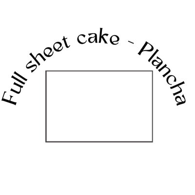 Full Sheet Cake 