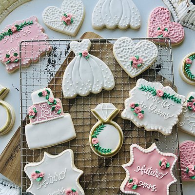 Wedding/Bridal Shower Cookies 