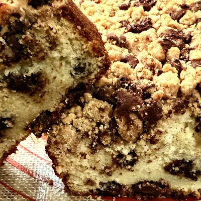Brown Butter Chocolate Chip Cake Loaf