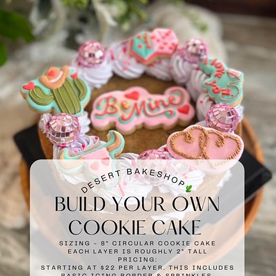 Cookie Cake 8” Round 