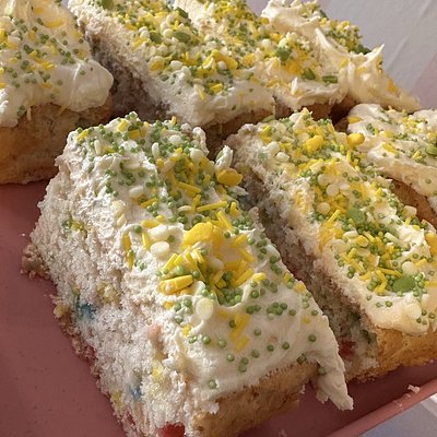 Vegan - Easter Sprinkles Cake