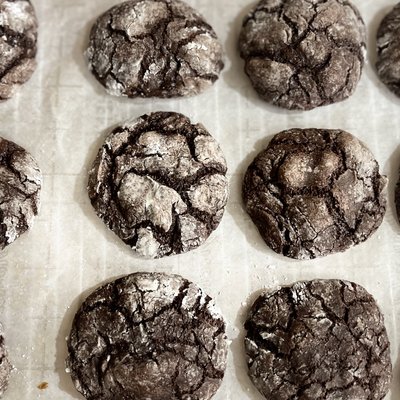 Sourdough Crinkle Cookie